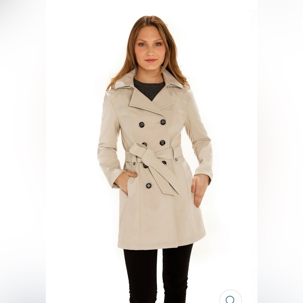 Hooded Trench Coat